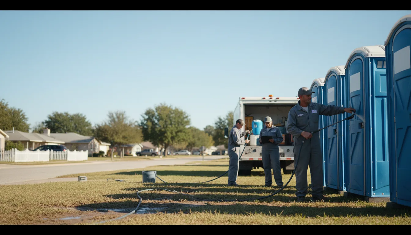 Long-Term Portable Toilet Rental in Dodd City, TX near me
